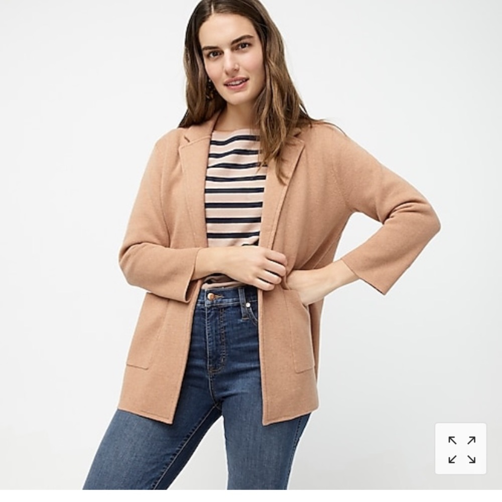 Women’s J.Crew tan jacket